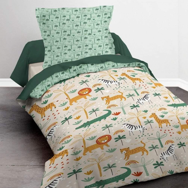 Housse De Couette Enfant Jungle